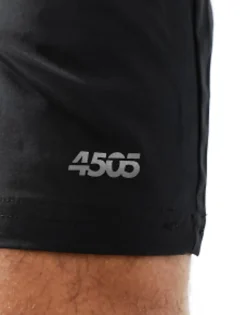4505 Icon 7 Inch Training Shorts With Quick Dry In Black And Navy