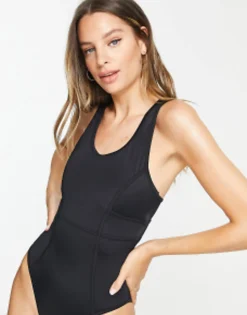 4505 Tall Active Swimsuit With Open Back Detail
