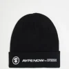 Aape By A Bathing Ape Now Beanie In With Logo Embroidery And Badge