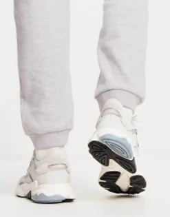 Adidas Originals Ozweego Trainers In And Blue