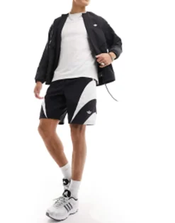 Adidas Originals Rekive Logo Shorts In