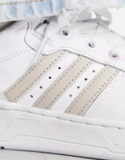 Adidas Originals Rivalry Low Trainers In And Beige