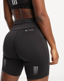 Adidas Running Daily Run Legging Shorts In