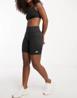 Adidas Running Daily Run Legging Shorts In