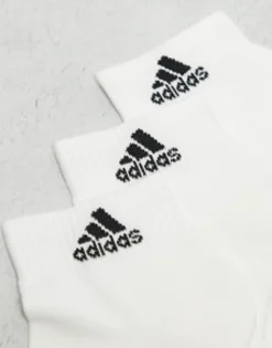Adidas Sportswear 3 Pack Ankle Socks In