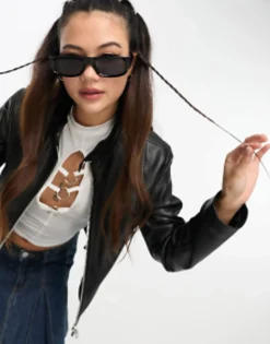 A.Kjaerbede Jean Rectangle Sunglasses In