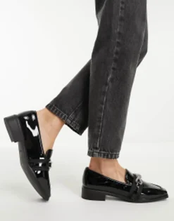 Aldo Encore Embellished Loafers In Patent