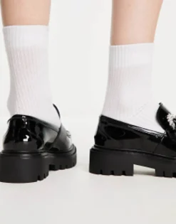 Aldo Joesiee Chunky Loafers With Embellished Buckle In