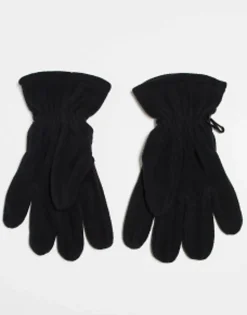 Alpha Industries Label Fleece Gloves In
