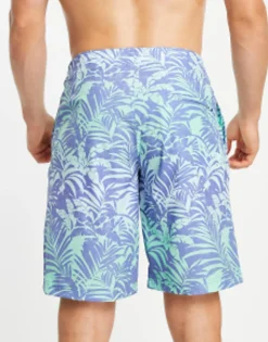 American Eagle 10 Inch Welt Palm Print Boardshorts In