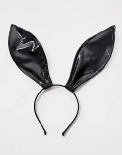 Ann Summers Vinyl Bunny Ears Headband In