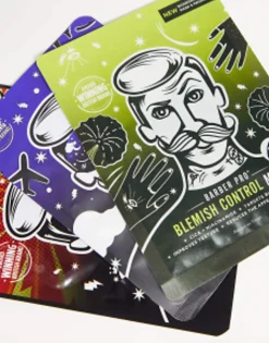 Barber Pro Skincare Trio - Face & Eye Mask