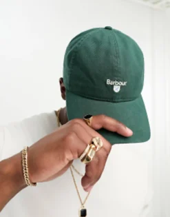 Barbour Casade Sports Cap In Green
