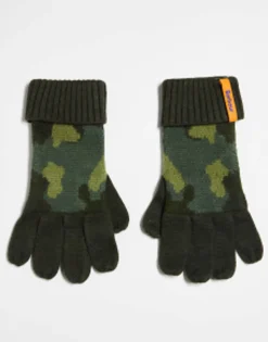 Barbour X Exclusive Unisex Knitted Gloves In