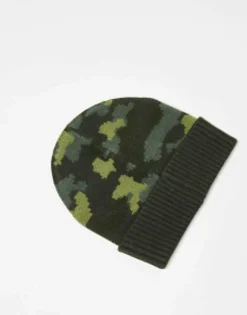 Barbour X Exclusive Unisex Patch Logo Beanie In