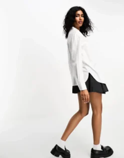 Bershka Oversized Shirt In