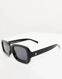 Bershka Thick Frame Square Sunglasses In