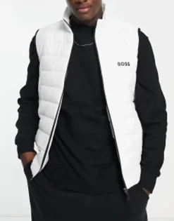 Boss Athleisure Thor Quilted Gilet In