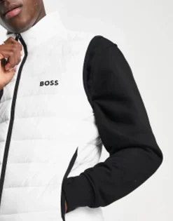 Boss Athleisure Thor Quilted Gilet In