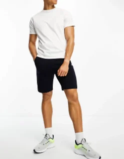 Boss Green Headlo 1 Jersey Shorts In Navy