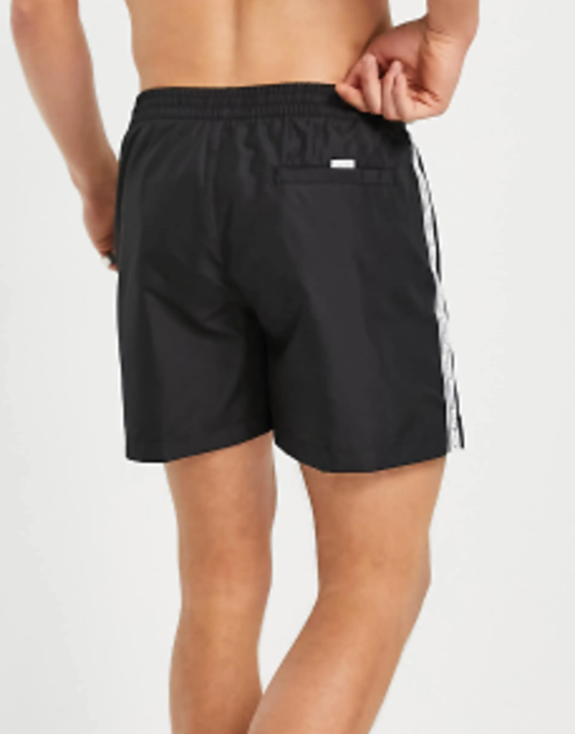 Calvin Klein Core Logo Swim Shorts In