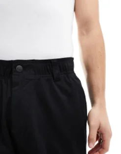 Calvin Klein Jeans Essential Regular Cargo Pants In Black