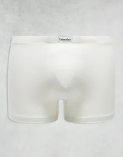 Calvin Klein Pure Cotton 3 Pack Stretch Trunks In Multi