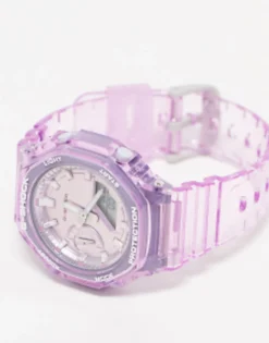 Casio Gma-S2100Sk Watch In Clear Purple