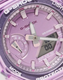 Casio Gma-S2100Sk Watch In Clear Purple