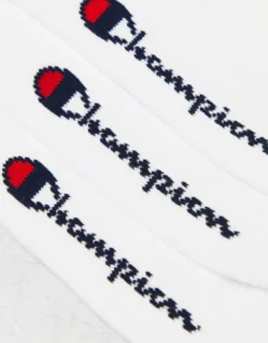 Champion Crew Socks In 3 Pack