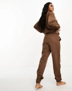 Chelsea Peers Mix&Match Joggers In Brown