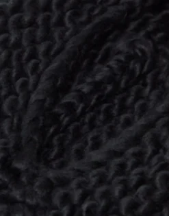 Collusion Chunky Crochet Textured Knit Balaclava In