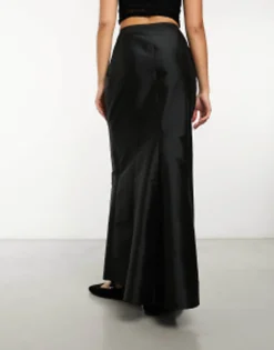 Collusion Sporty Maxi Skirt With Fishtail Detail In