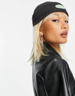 Collusion Unisex Fisherman Beanie With Logo In