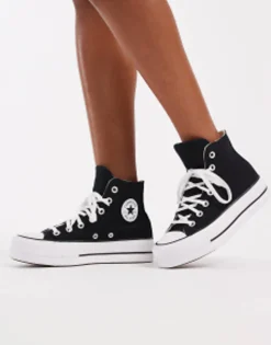 Converse Chuck Taylor All Star Lift Platform Hi Trainers In
