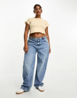 Daisy Street Plus Lettuce Hem Baby Tee 2 Pack
