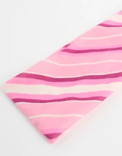 Daisy Street X Chloe Davie Wide Jersey Headband In Stripe Print