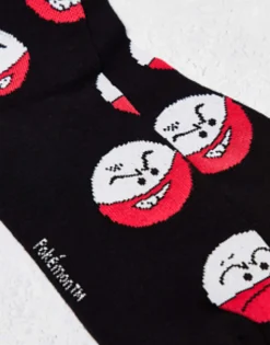 Design 2 Pack Pokemon Sports Sock With Pokeball Design