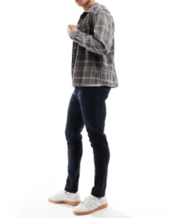 Design 2 Pack Skinny Chinos In Black And Navy
