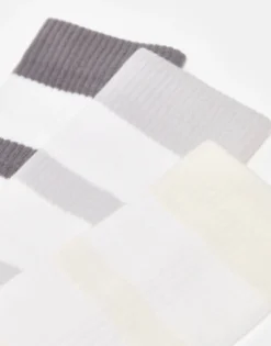 Design 3 Pack Sports Sock With Thick Stripes In Tones