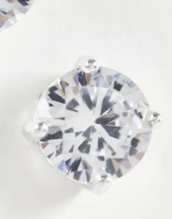 Design 2 Pack Stud Earring Set With Crystal In Tone