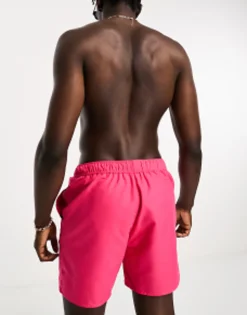 Design 2 Pack Swim Shorts In Mid Length In Save