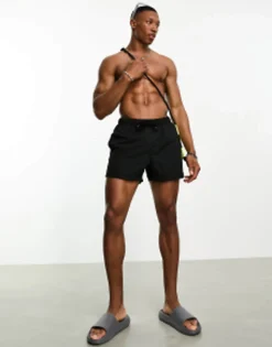 Design 2 Pack Swim Shorts In Short Length In Save