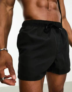 Design 2 Pack Swim Shorts In Short Length In Save