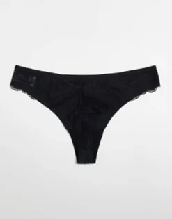 Design 3 Pack Thong In No Vpl & Lace In
