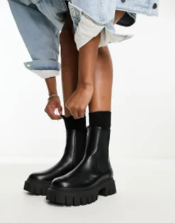 Design Anthem Chunky Chelsea Boots In