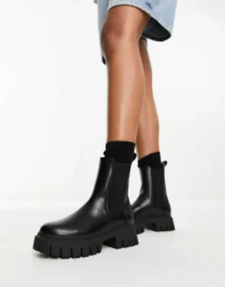 Design Anthem Chunky Chelsea Boots In
