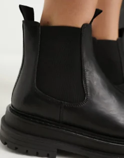 Design Appreciate Leather Chelsea Boots In