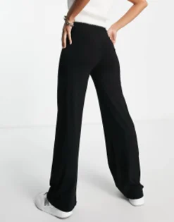 Design Basic Wide Leg Jersey Trouser In