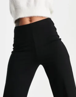 Design Basic Wide Leg Jersey Trouser In